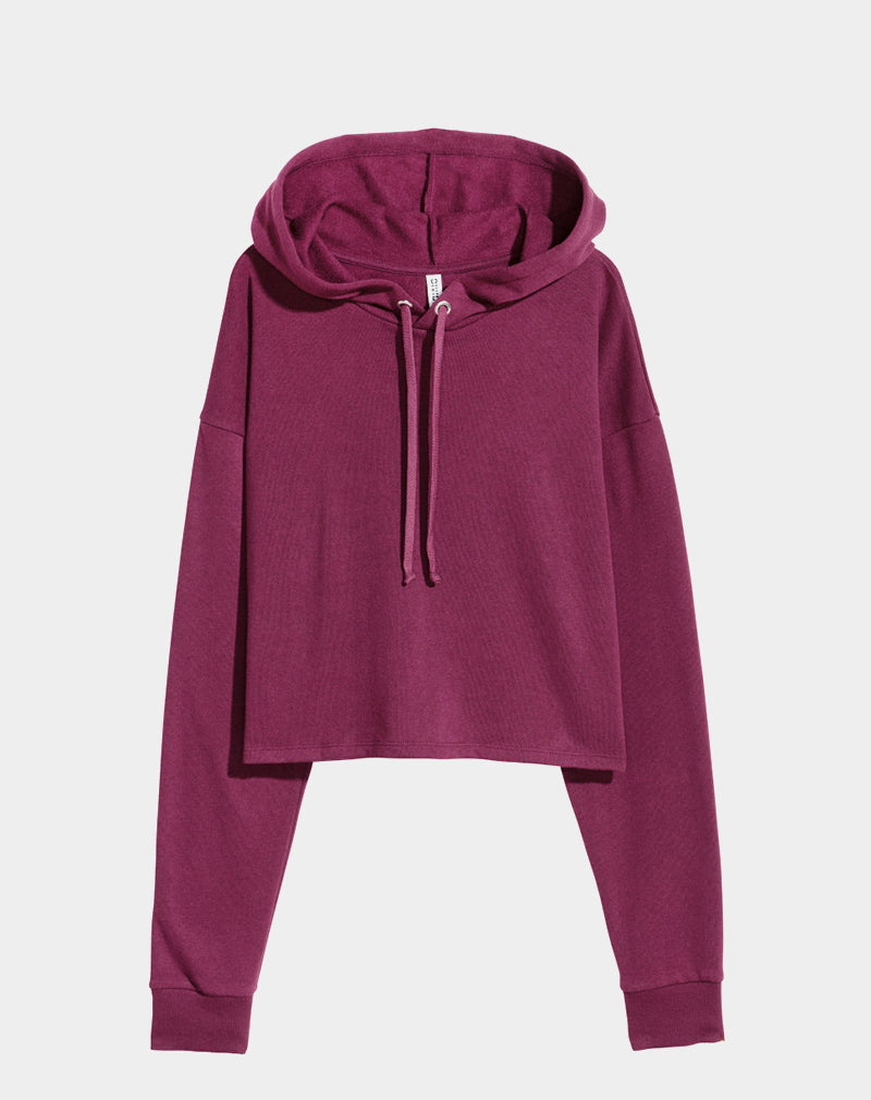 Oversized hooded top